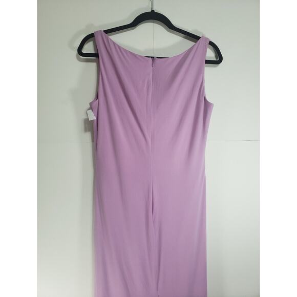 Ieena for MacDuggal Women's Ruched Zip Sleeveless Bodycon Dress size 8 Event - Picture 6 of 14
